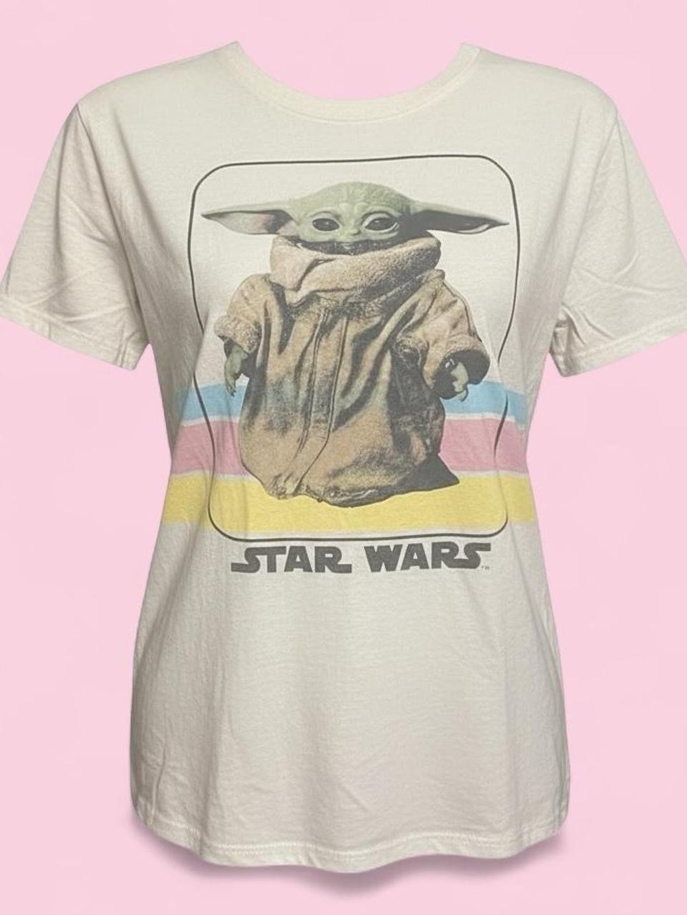Pastel Star Wars Baby Yoda Tee